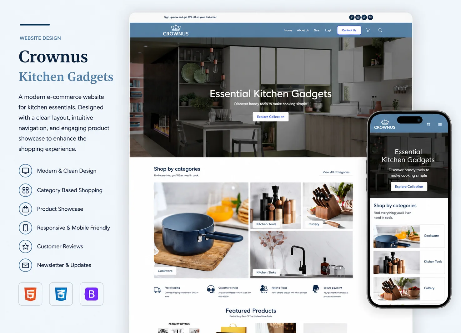 crownus House Accessories